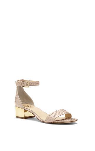 Vince Camuto Vc Signature Hadi- Snake Block Heel Sandal