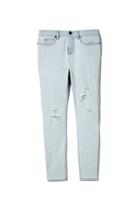 Two By Vince Camuto Bleached Skinny Jeans