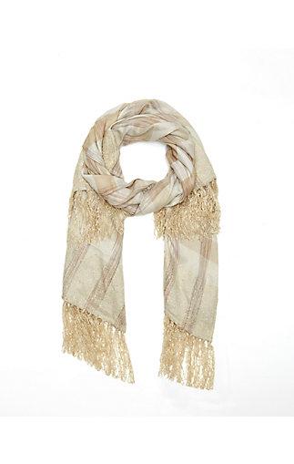 Vince Camuto Vince Camuto Boucle Fringe Plaid Wrap