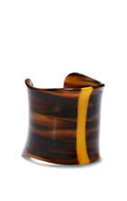 Vince Camuto Vince Camuto Faux Horn Curved Wide Cuff