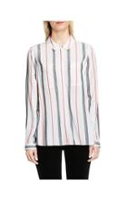 Two By Vince Camuto Vertical-stripe Button-down Shirt