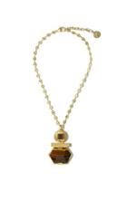 Vince Camuto Tiger's Eye Geo Necklace