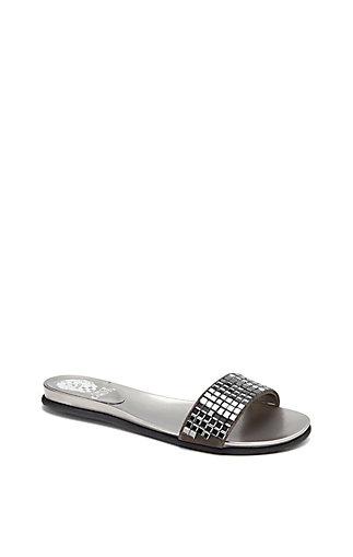 Vince Camuto Vince Camuto Evanal- Square Rhinestone Strap Sandal