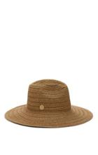 Vince Camuto Vince Camuto Metallic Braided Wide Brim Hat