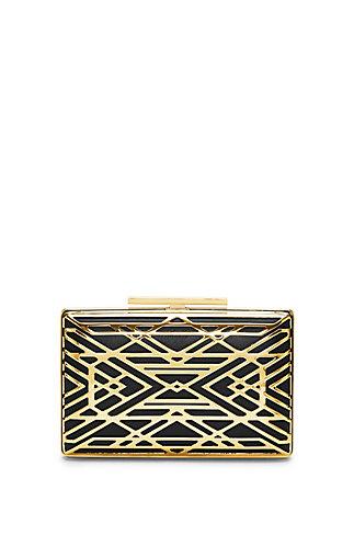 Vince Camuto Vince Camuto Zhara- Metal Cutout Design Minaudiere