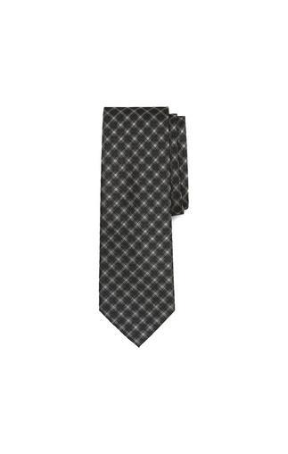 Vince Camuto Vince Camuto Vintage Check Silk And Wool Tie