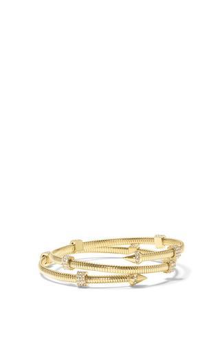 Vince Camuto Goldtone Jeweled Coil Bracelet