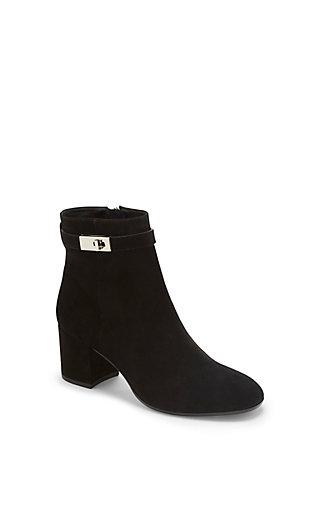 Vince Camuto Vc Signature Fidelma- Buckle Belt Solid Bootie