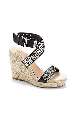 Vince Camuto Vc Signature Dacia - Geo Hardware Wedge Espadrille