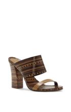 Vince Camuto Vc John Camuto Becca - Stacked-leather Sandal