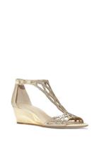 Vince Camuto Imagine Jalen - Embellished T-strap Mirror Wedge