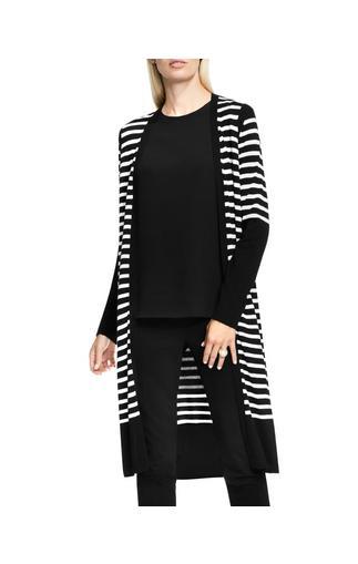 Vince Camuto Striped Cardigan