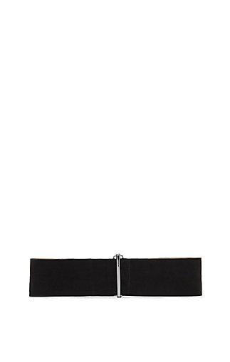 Vince Camuto Vince Camuto Black Suede Waist Belt