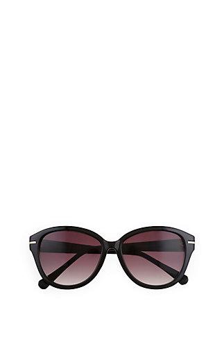 Vince Camuto Vince Camuto Slit Detail Plastic Glamour Sunglasses