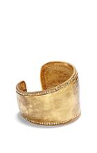 Vince Camuto Vince Camuto Hammered Gold-tone Tapered Cuff