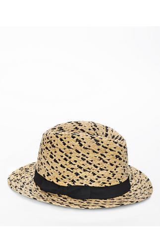 Vince Camuto Vince Camuto Braided Raffia Fedora