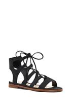 Vince Camuto Vince Camuto Tany- Snake Embossed Low Gladiator Sandal