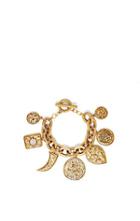 Vince Camuto Vince Camuto Gold-tone Charm Bracelet