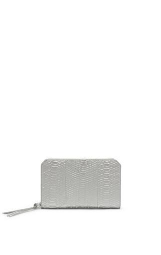 Vince Camuto Vc Signature Mitra- Metallic Snakeskin Clutch