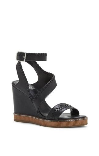 Vince Camuto Ivanta - Whipstitch-detailed Wedge Sandal
