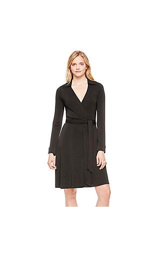 Vince Camuto Vince Camuto Solid Belted Wrap Dress