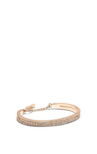 Vince Camuto Vince Camuto Rose Gold-tone Adjustable Pave Bracelet
