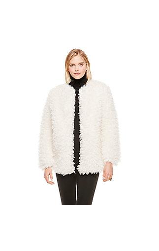Vince Camuto Vince Camuto Curly Faux Fur Jacket
