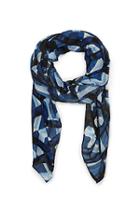 Vince Camuto Vince Camuto Brushstroke Hexagon Quad Scarf