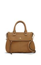 Vince Camuto Vince Camuto Dean- Zip Compartment Pebbled Satchel