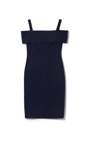 Vince Camuto Foldover-neckline Sheath