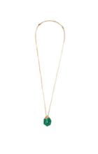 Vince Camuto Vince Camuto Pointed Malachite Pendant Necklace