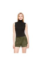 Vince Camuto Vince Camuto Sleeveless Ribbed Turtleneck