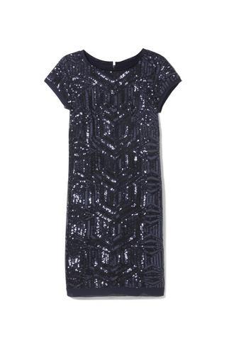 Vince Camuto Deco Sequin Dress