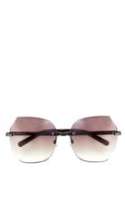 Vince Camuto Vince Camuto Curved Sides Oversized Sunglasses