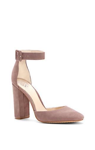 Vince Camuto Shaytel - Ankle-strap Block Heel Pump