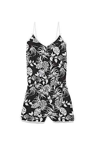 Vince Camuto Vince Camuto Tropical Stencil Romper