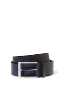 Vince Camuto Dyed Harness Buckle Belt