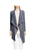 Two By Vince Camuto Drape-front Jacket