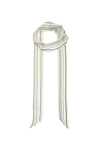 Vince Camuto Mixed-stripe Skinny Scarf