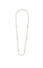 Vince Camuto Louise Et Cie Glass Pearl & Pav Bead Long Necklace