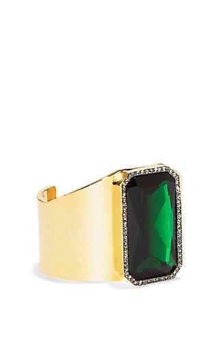 Vince Camuto Vince Camuto Rectangular Cut Glass Cuff