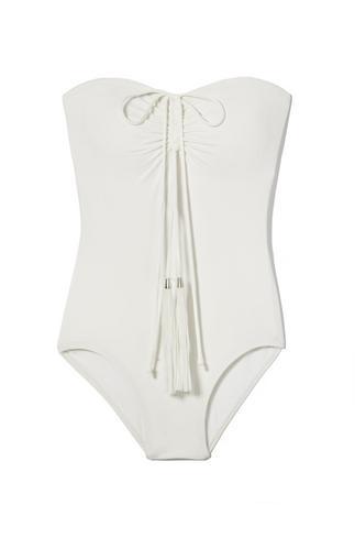 Vince Camuto One-piece Tassel-accent Swimsuit