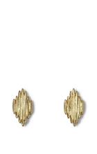 Vince Camuto Vince Camuto Ridged Diamond Shaped Stud Earrings