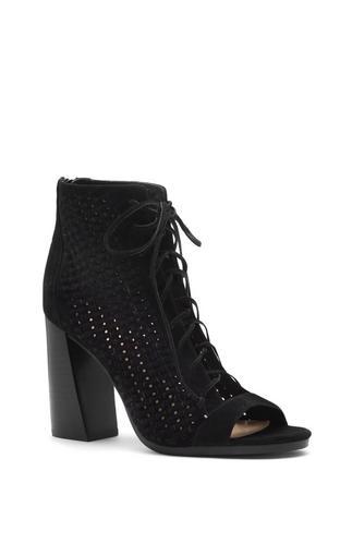 Vince Camuto Kevina - Woven Open-toe Bootie