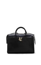 Vince Camuto Vc Signature Legacy- Metal Monogram Logo Mini Satchel2