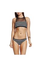 Vince Camuto Vince Camuto Mesh Racerback Bikini Top