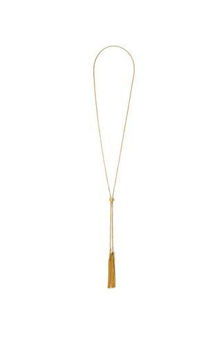 Vince Camuto Vince Camuto Gold-tone Double Tassel Y-necklace