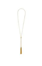 Vince Camuto Vince Camuto Gold-tone Double Tassel Y-necklace