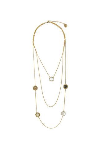 Vince Camuto Louise Et Cie Mother-of-pearl Layered Station Necklace
