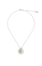Vince Camuto Louise Et Cie Silvertone Crystal-striped Octagon Necklace